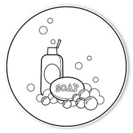 Caleb Gray Studio Coloring: Bath Tub Ducky Soap