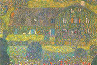 House in Attersee by Gustav Klimt