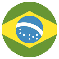 Emoji One Wall Icon Brazil Flag
