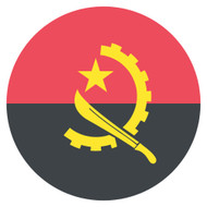 Emoji One Wall Icon Angola Flag
