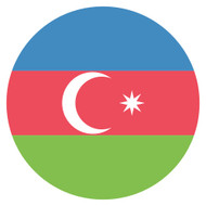 Emoji One Wall Icon Azerbaijan Flag