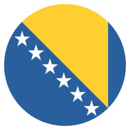Emoji One Wall Icon Bosnia And Herzegovina Flag