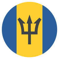 Emoji One Wall Icon Barbados Flag