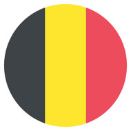 Emoji One Wall Icon Belgium Flag