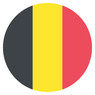 Emoji One Wall Icon Belgium Flag