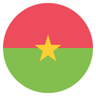 Emoji One Wall Icon Burkina Faso Flag