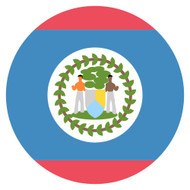 Emoji One Wall Icon Belize Flag