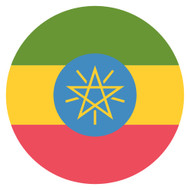 Emoji One Wall Icon Ethiopia Flag