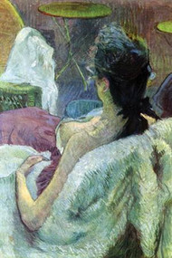 Resting Model by Toulouse Lautrec