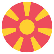 Emoji One Wall Icon Macedonia Flag