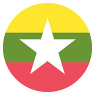 Emoji One Wall Icon Myanmar Flag