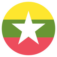 Emoji One Wall Icon Myanmar Flag