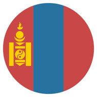 Emoji One Wall Icon Mongolia Flag