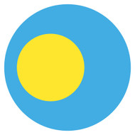 Emoji One Wall Icon Palau Flag