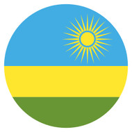 Emoji One Wall Icon Rwanda Flag