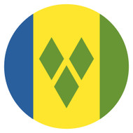 Emoji One Wall Icon Saint Vincent And The Grenadines Flag