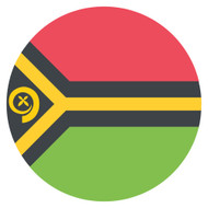 Emoji One Wall Icon Vanuatu Flag