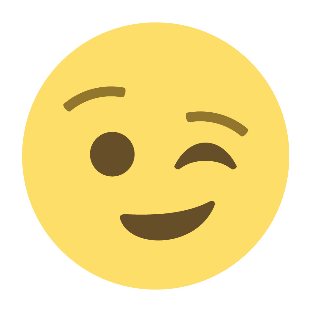 Подмигивающий смайлик Apple