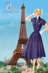 Paris Fashion Blue