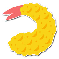 Emoji One Wall Icon Fried Shrimp