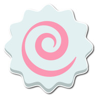 Emoji One Wall Icon Fish Cake With Swirl Design