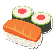 Emoji One Wall Icon Sushi