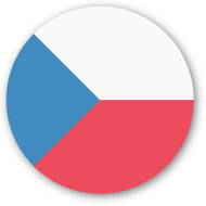 Emoji One Wall Icon The Czech Republic Flag