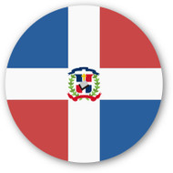 Emoji One Wall Icon The Dominican Republic Flag