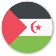 Emoji One Wall Icon Western Sahara Flag