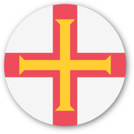 Emoji One Wall Icon Guernsey Flag