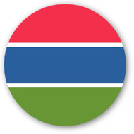Emoji One Wall Icon The Gambia Flag
