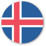 Emoji One Wall Icon Iceland Flag