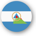 Emoji One Wall Icon Nicaragua Flag