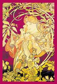 Ivy by Alphonse Mucha