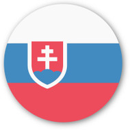 Emoji One Wall Icon Slovakia Flag