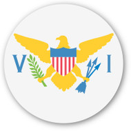 Emoji One Wall Icon U.S. Virgin Islands Flag