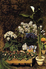 Mixed Spring Flowers by Renoir