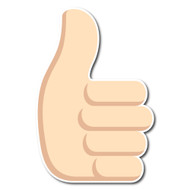 Thumbs Up Sign Tone 1