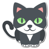 Emoji One Animals & Nature Wall Icon: Cat