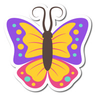 Emoji One Animals & Nature Wall Icon: Butterfly
