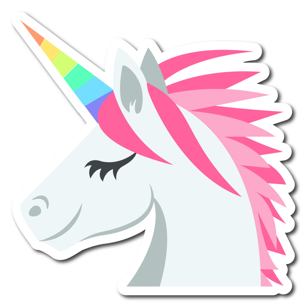 Emoji One Animals Nature Wall Icon Unicorn Face Walls 360