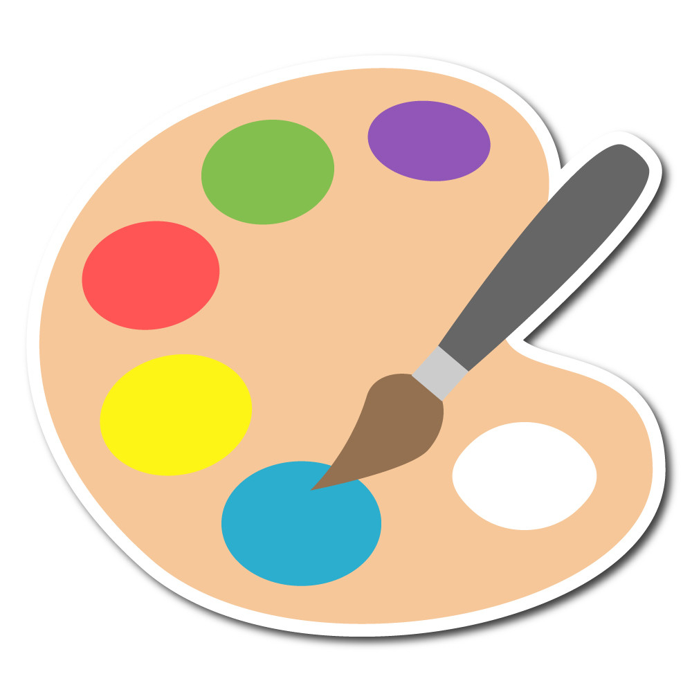 Paint Board Vector SVG Icon - SVG Repo
