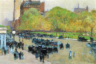 Spring Morning in The Heart Of Manhattan by Hassam