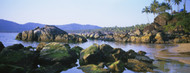 Standard Photo Board: Rocks on Palolem Beach Goa - AMER