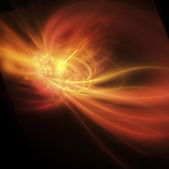 A Supernova Explosion Causes A Bright Gamma Ray Burst