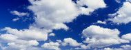 Standard Photo Board: Cumulus Clouds Low Angle View - AMER