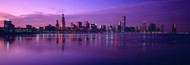 Extra Large Photo Board: Chicago Skyline from Lake Michigan - AMER