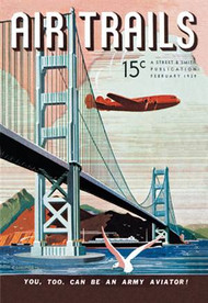 Air Trails Magazine Cover Golden Gate Bridge