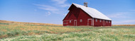 Extra Large Photo Board: Barn in a Field Genesee - AMER - INDY