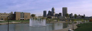 Standard Photo Board: Fountain with Indianapolis Skyline - AMER - INDY